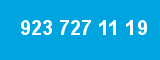 923 727 11 19 923 727 11 19